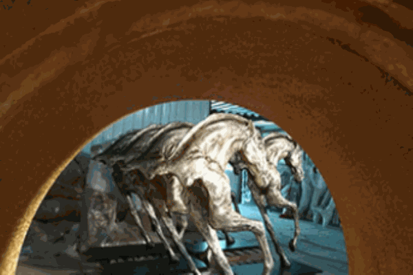 壁虎艺术全景画